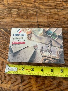 Vintage Canson Watercolor Post Cards NWT